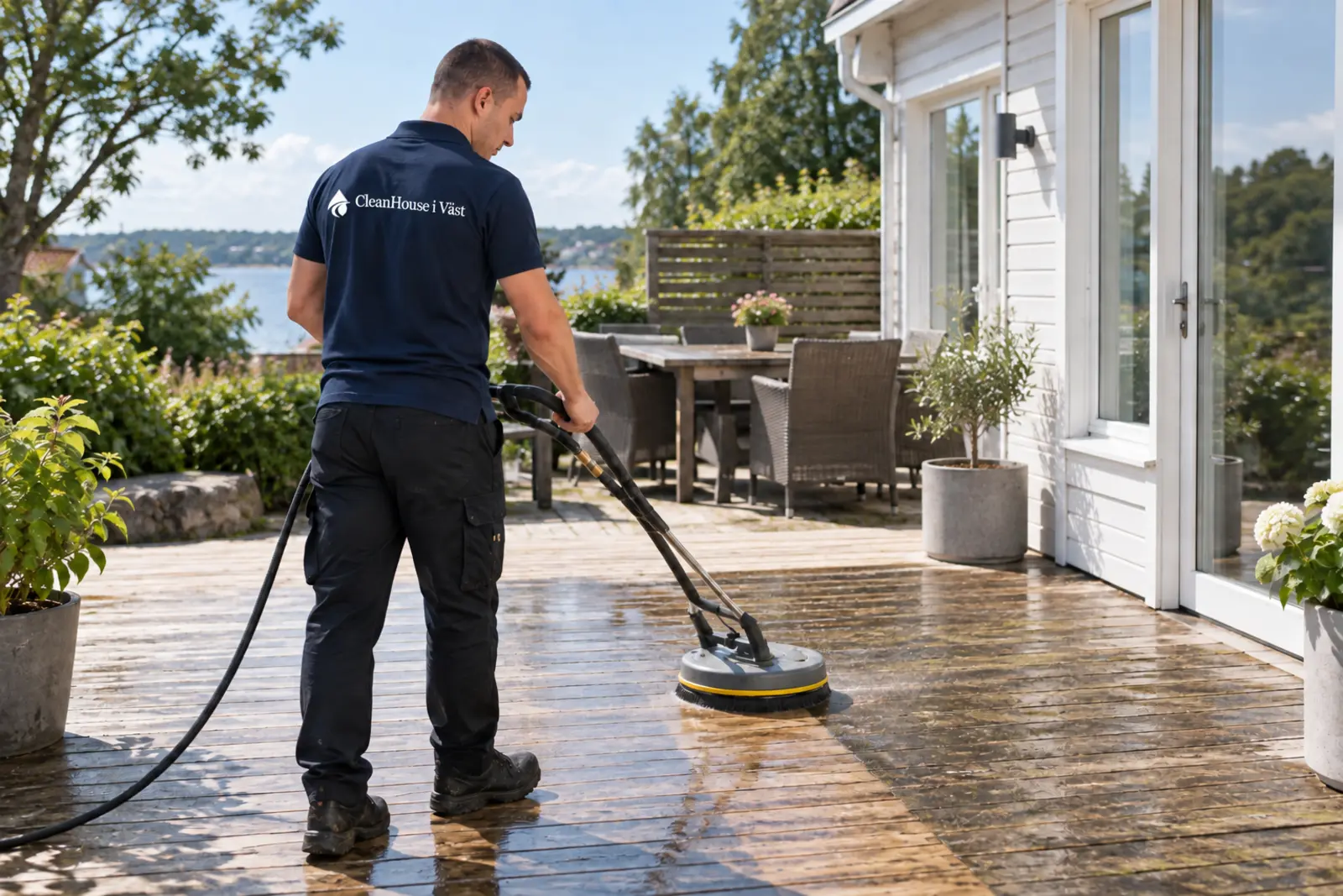 Professionell altantvätt utförd av CleanHouse i Väst i Göteborg