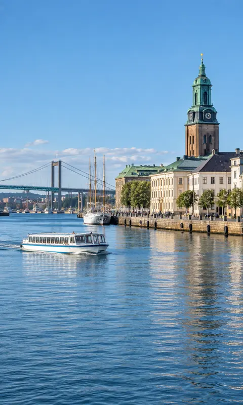 Göteborgs vattenfront och hamn
