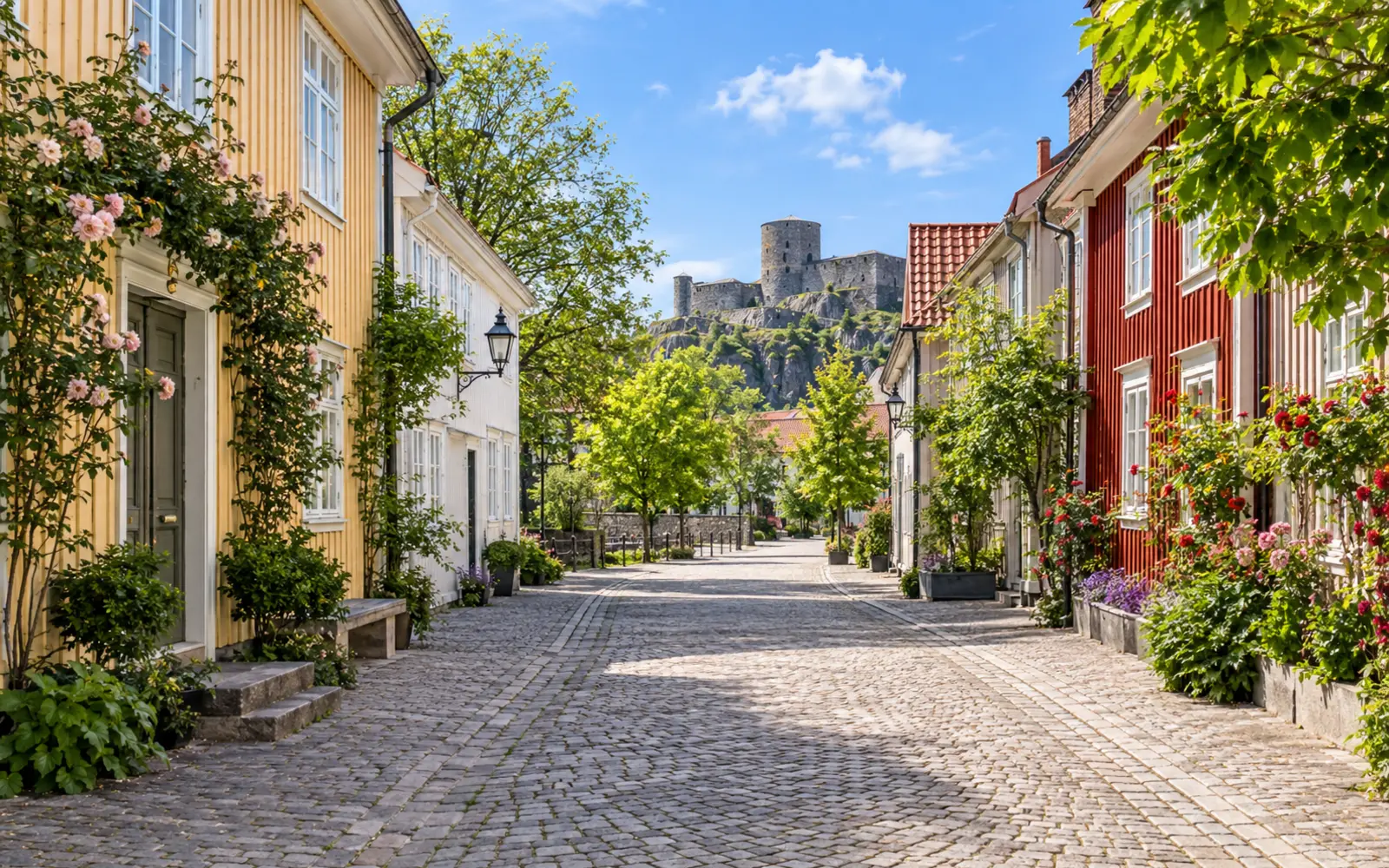 Kungälv centrum i Kungälv