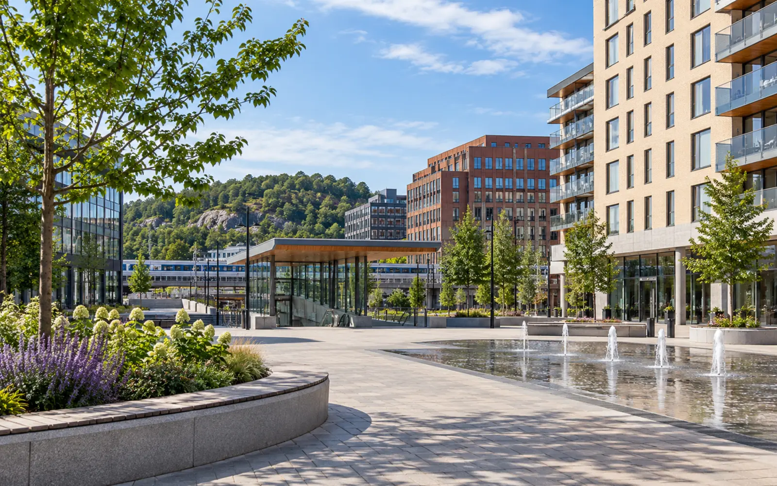 Mölndal centrum i Mölndal