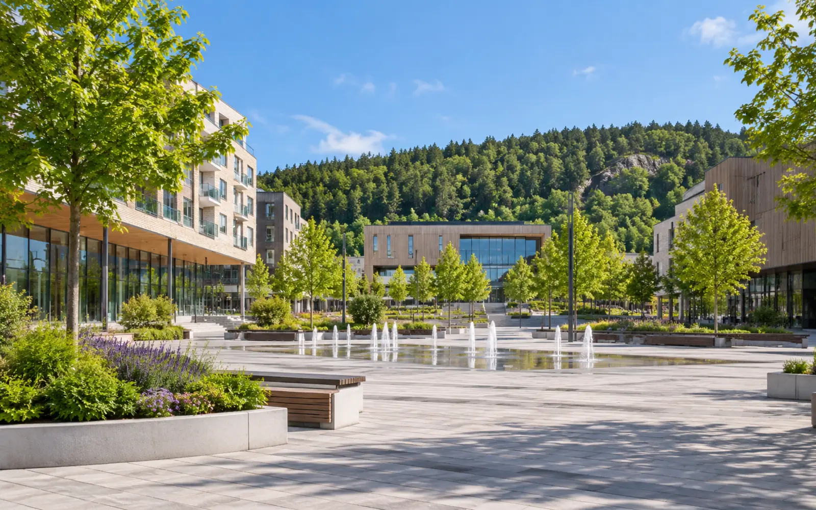 Partille centrum i Partille