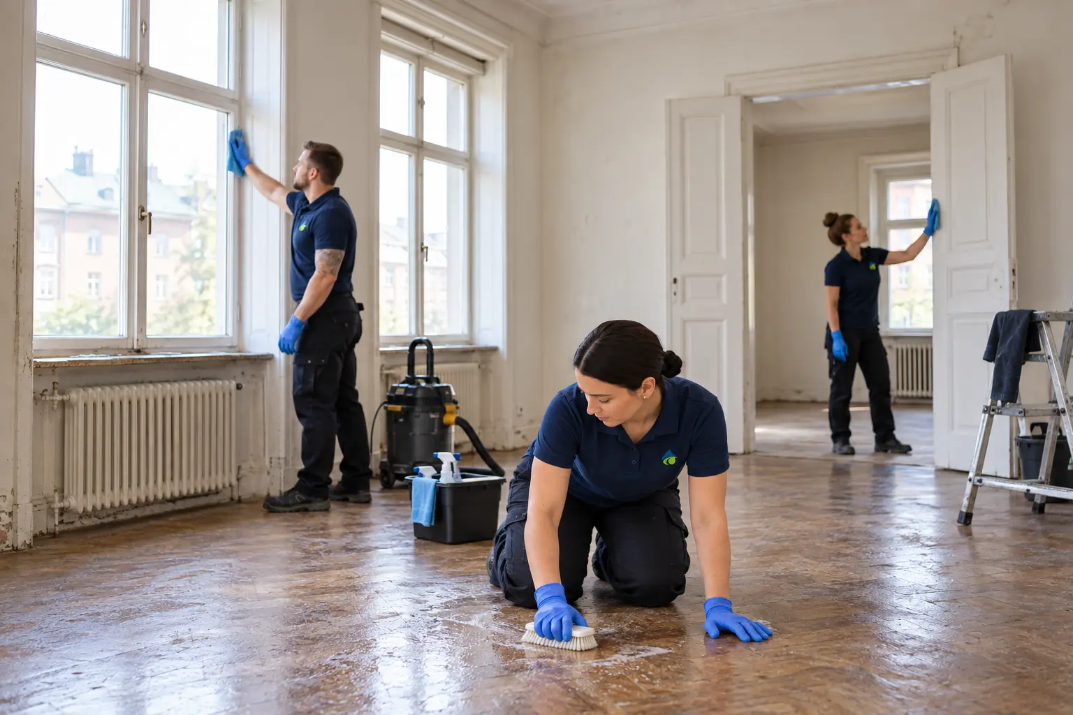Noggrann sanering av en bostad